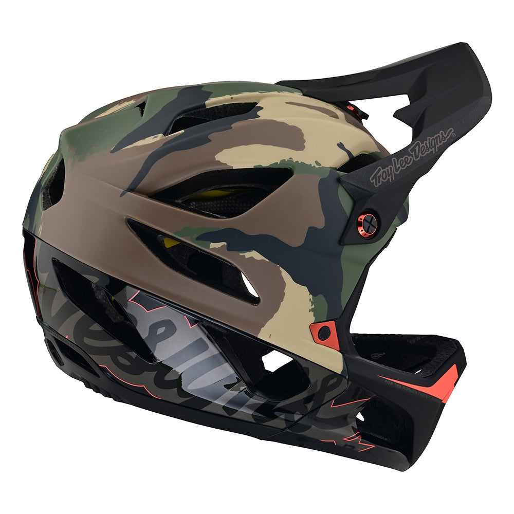 Stage Helmet W/MIPS Signature Camo Army Green