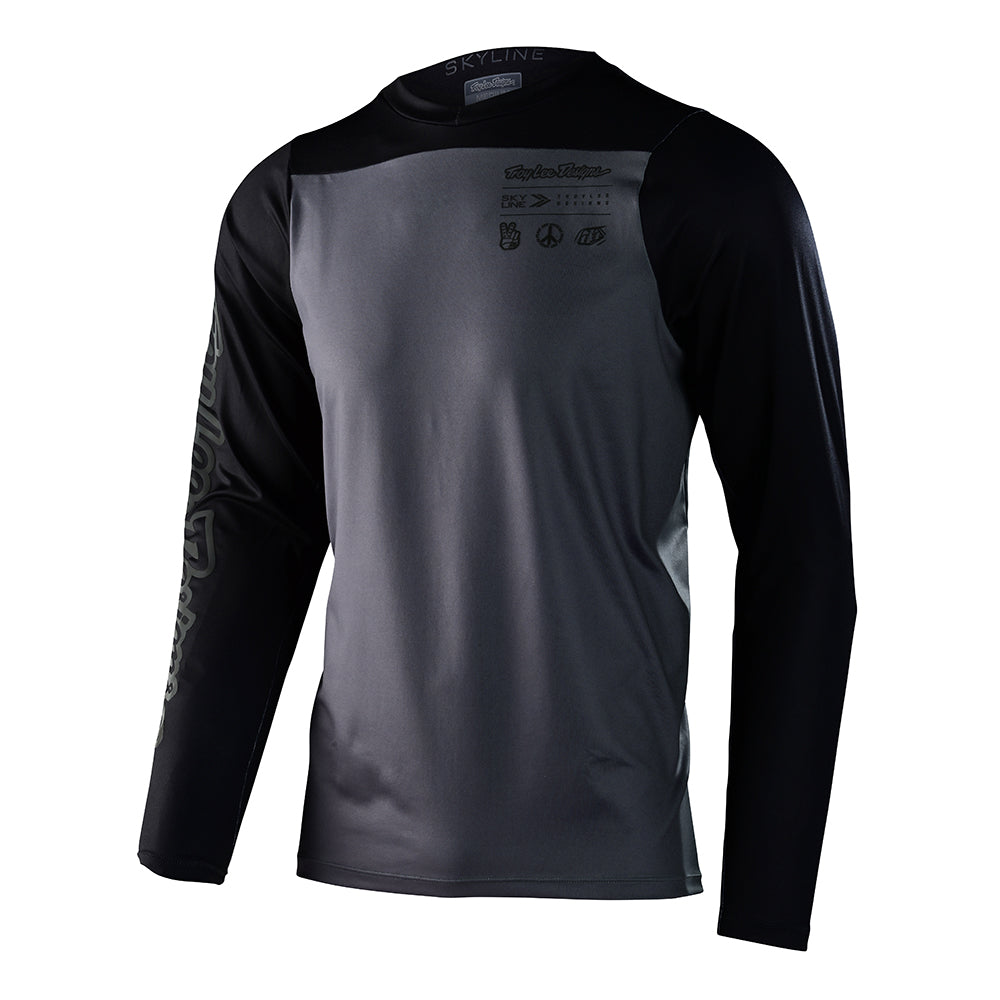 Skyline LS Chill Jersey Mono Charcoal – Troy Lee Designs