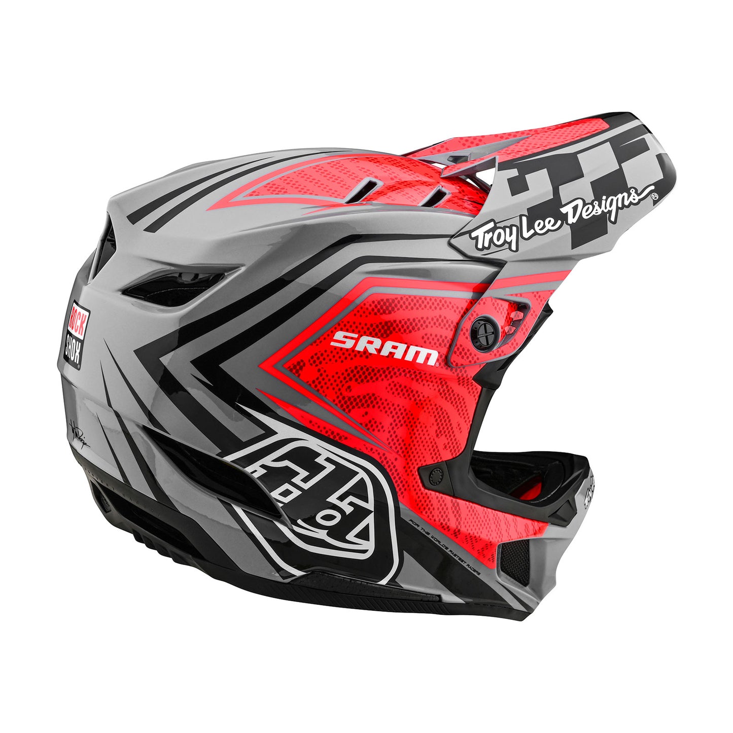 D4 Carbon Helmet SRAM Red / Black