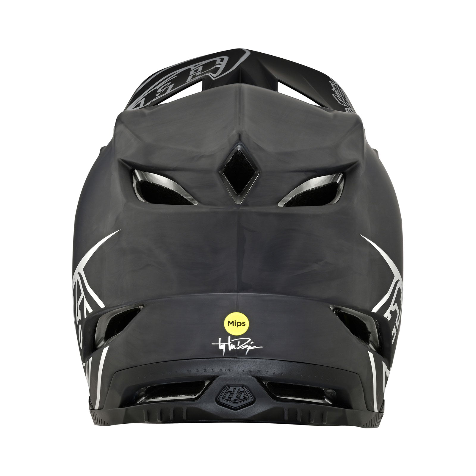 D4 Carbon Helmet Stealth Black / Silver