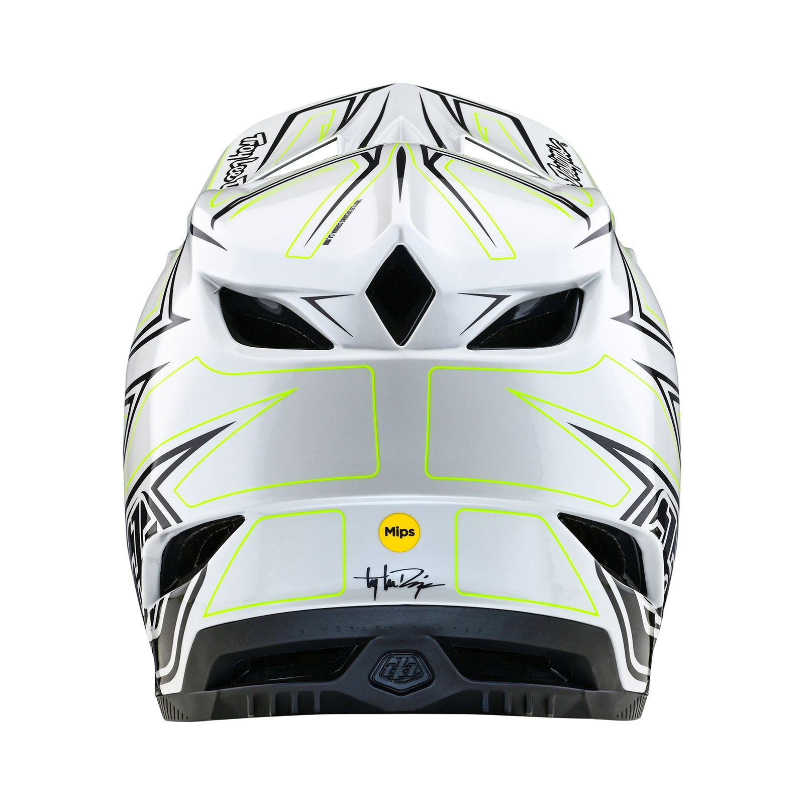 D4 Composite Helmet Pinned Light Gray – Troy Lee Designs