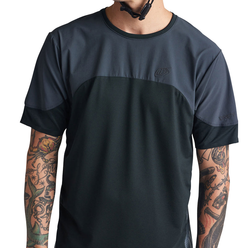Drift SS Jersey Solid Dark Charcoal