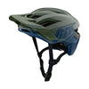 Flowline SE Helmet Badge Olive / Indigo