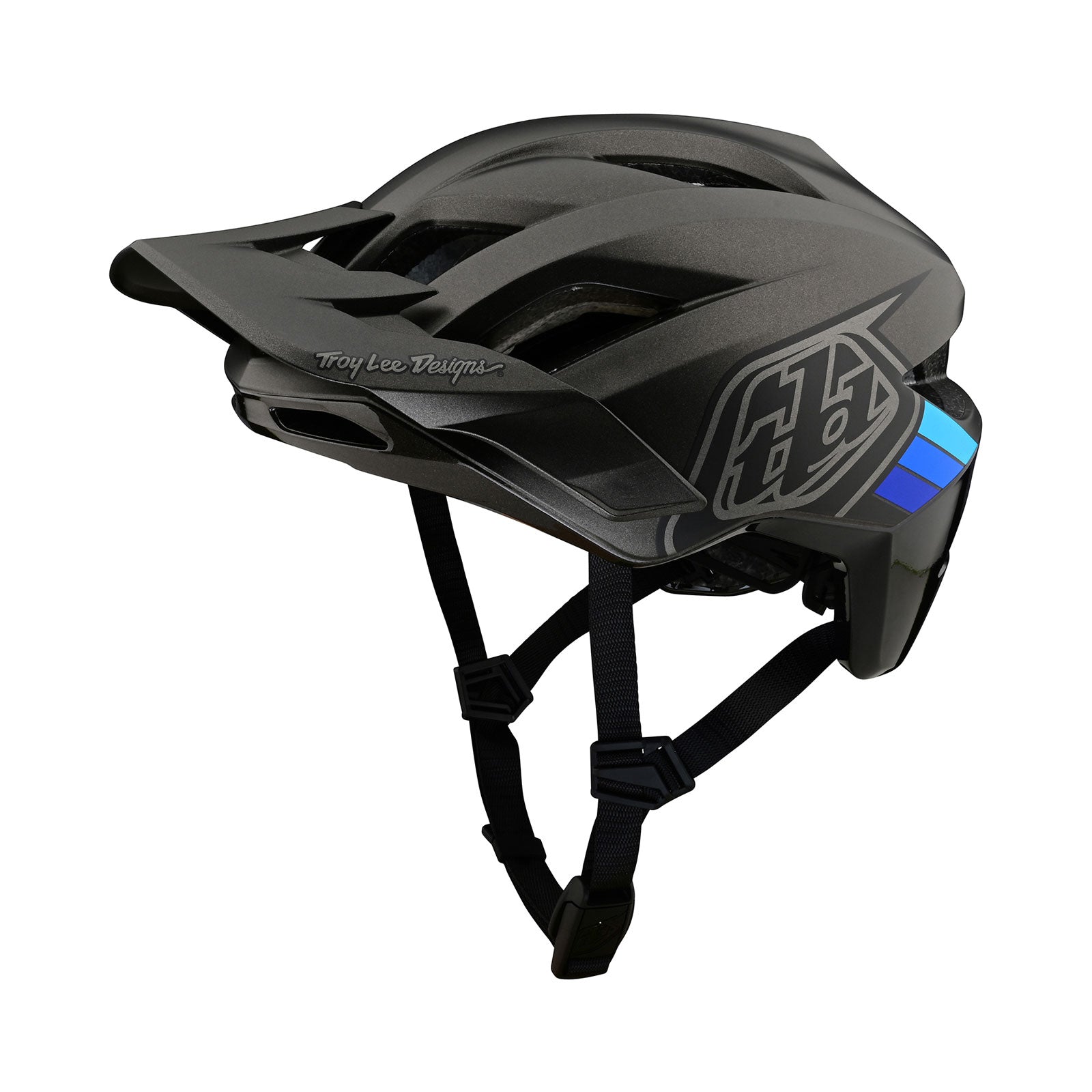 Flowline SE Helmet Badge Charcoal / Gray – Troy Lee Designs