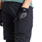 Womens Lilium Short W/Liner Solid Black