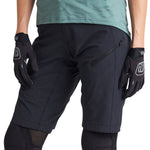 Womens Lilium Short No Liner Solid Black