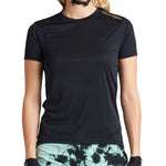 Womens Lilium SS Jersey Solid Black