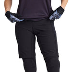 Womens Luxe Short No Liner Solid Black