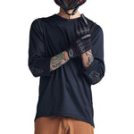 Ruckus 3/4 Jersey Solid Black