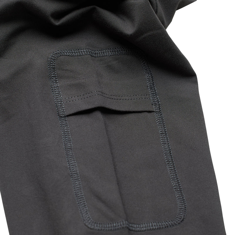 Ruckus Long Sleeve Ride Tee Bolts Carbon