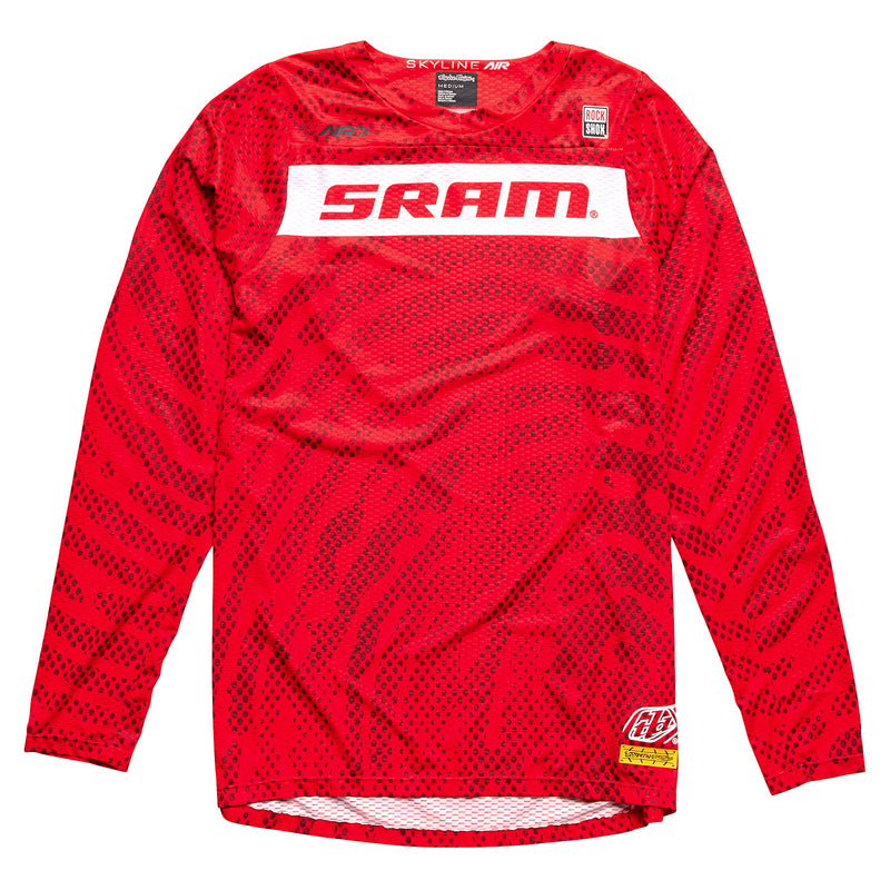 Skyline Air LS Jersey SRAM Roots Fiery Red