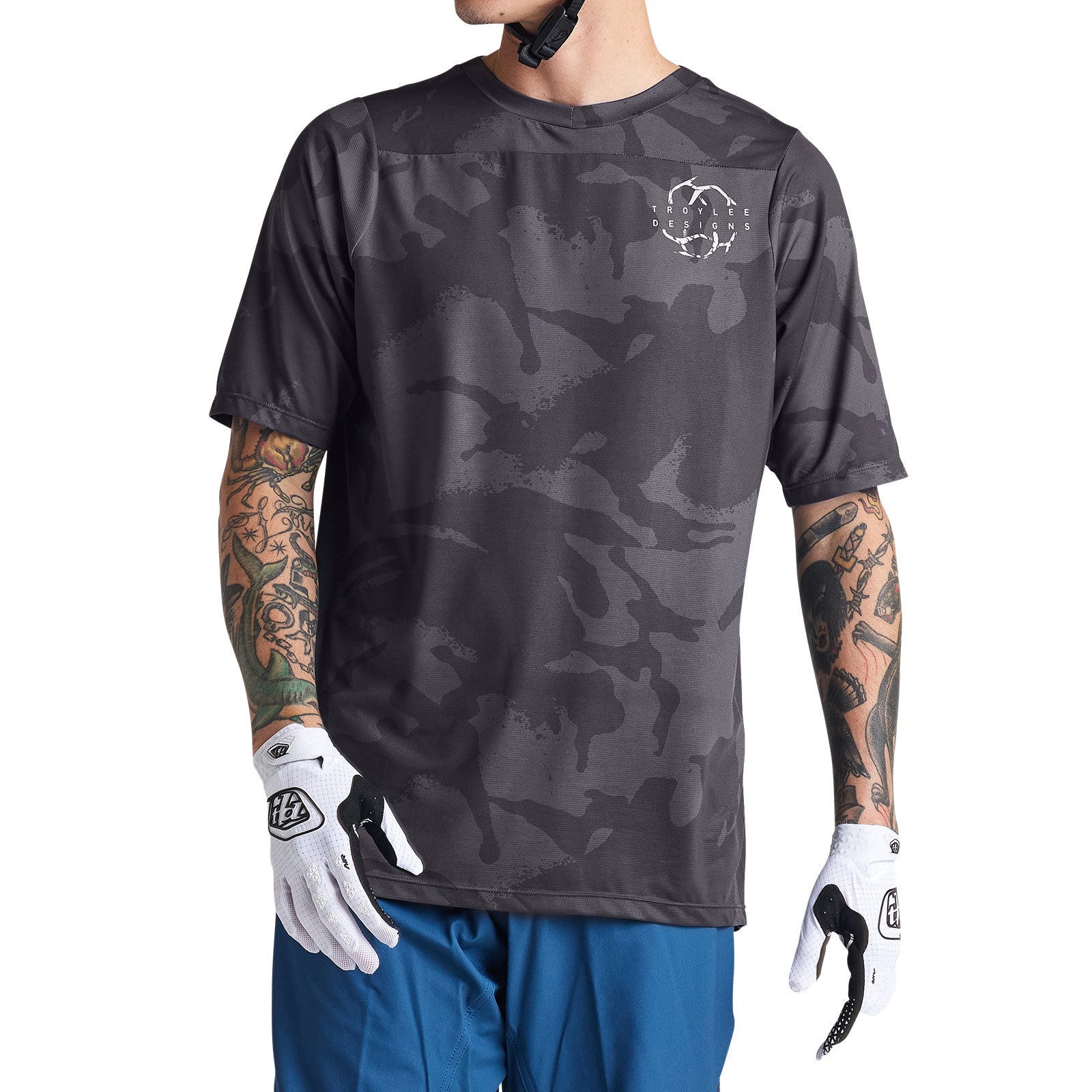 Skyline SS Jersey Shadow Camo Carbon – Troy Lee Designs