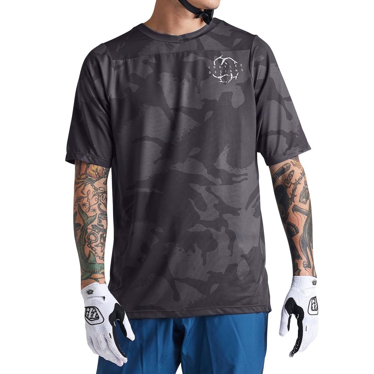 Skyline SS Jersey Shadow Camo Carbon – Troy Lee Designs