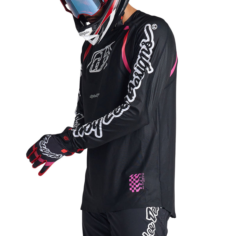 Sprint Ultra Jersey Pinned Black