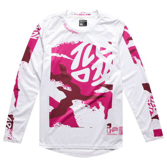 Youth Flowline LS Jersey Confined Mist