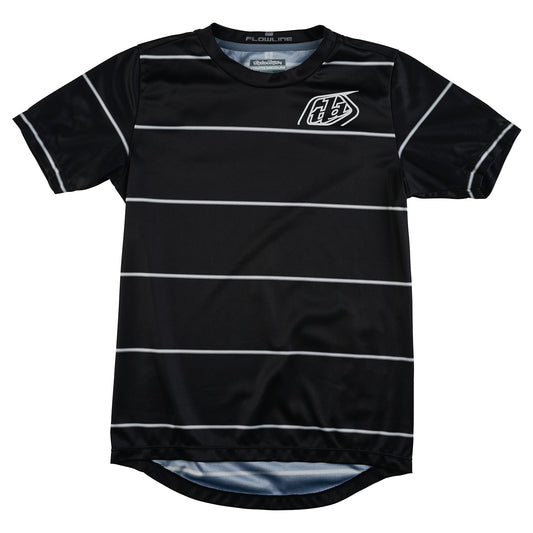 Youth Flowline SS Jersey Revert Black