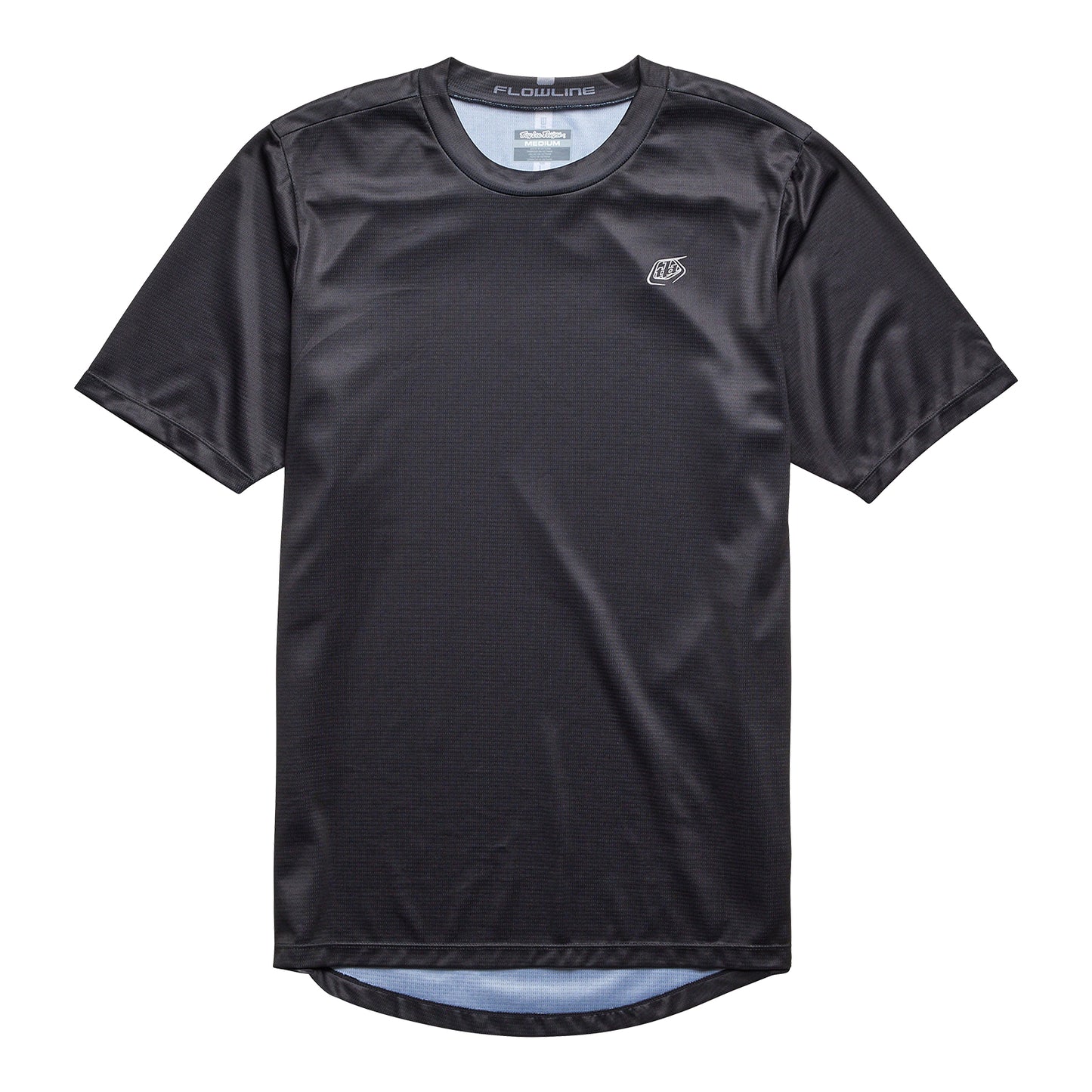 Youth Flowline SS Jersey Solid Black
