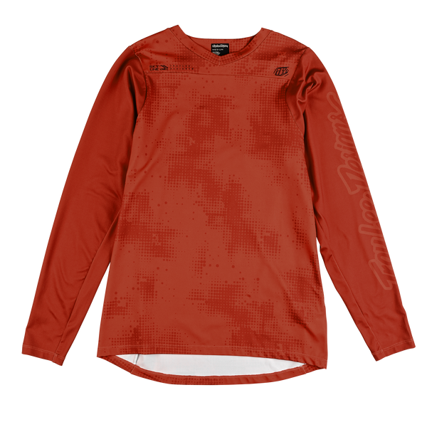 Skyline Chill Jersey Scattered Fire Orange – Troy Lee Designs