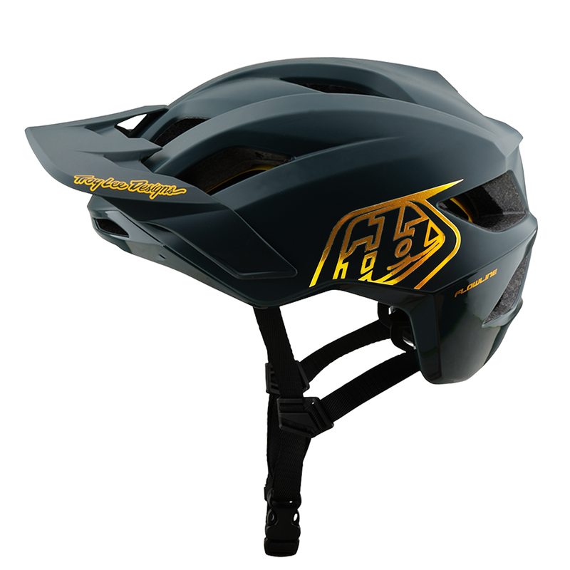 Youth Flowline Helmet Point Gray / Gold Youth Flowline Helmet Point Gray / Gold