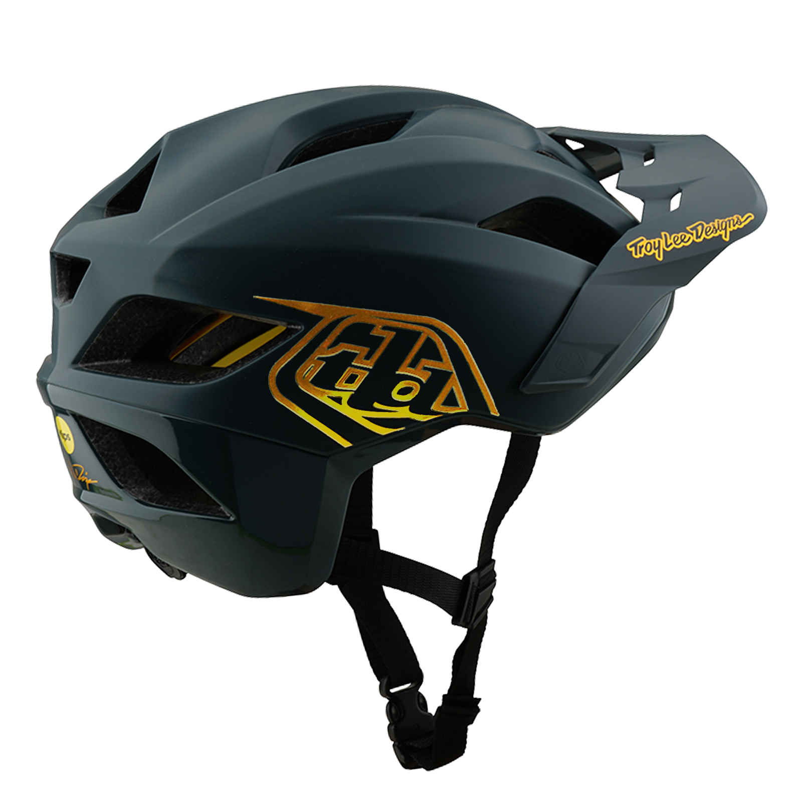 Flowline Helmet Point Gray / Gold