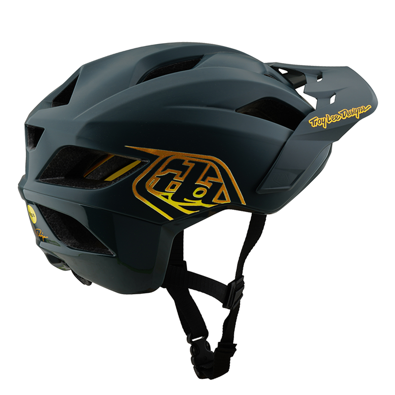 Flowline Helmet Point Gray / Gold – Troy Lee Designs