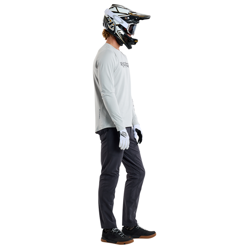 Ruckus Long Sleeve Ride Tee Burn Out Mist – Troy Lee Designs Ruckus Long Sleeve Ride Tee Burn Out Mist – Troy Lee Designs