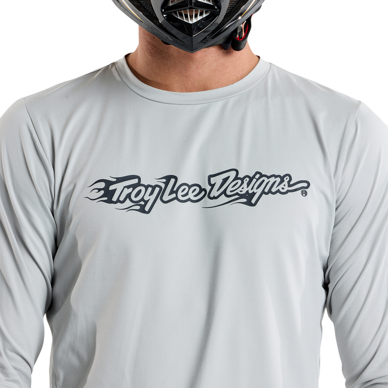 Ruckus Long Sleeve Ride Tee Burn Out Mist – Troy Lee Designs Ruckus Long Sleeve Ride Tee Burn Out Mist – Troy Lee Designs