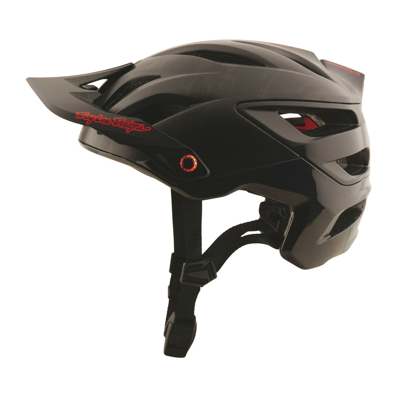 Troy Lee Designs A3 Helmet Halo Alpine Black, Alpine Black / XL/2X