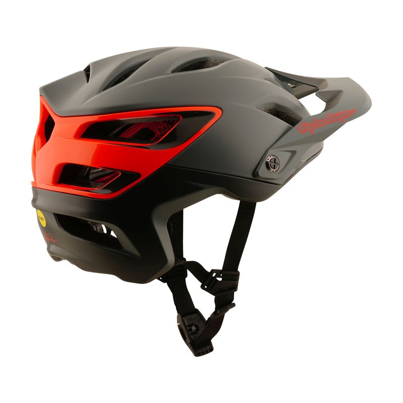 Troy Lee Designs A3 Helmet Uno Steel Blue, Steel Blue / XL/2X