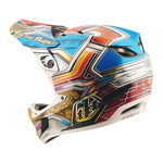 Casque D4 Carbon Lowrider Bleu