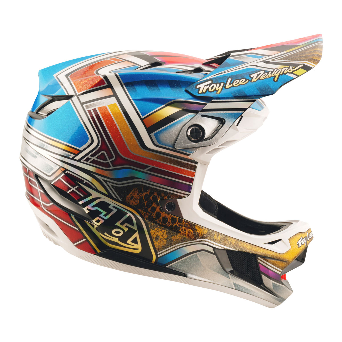 Casque D4 Carbon Lowrider Bleu