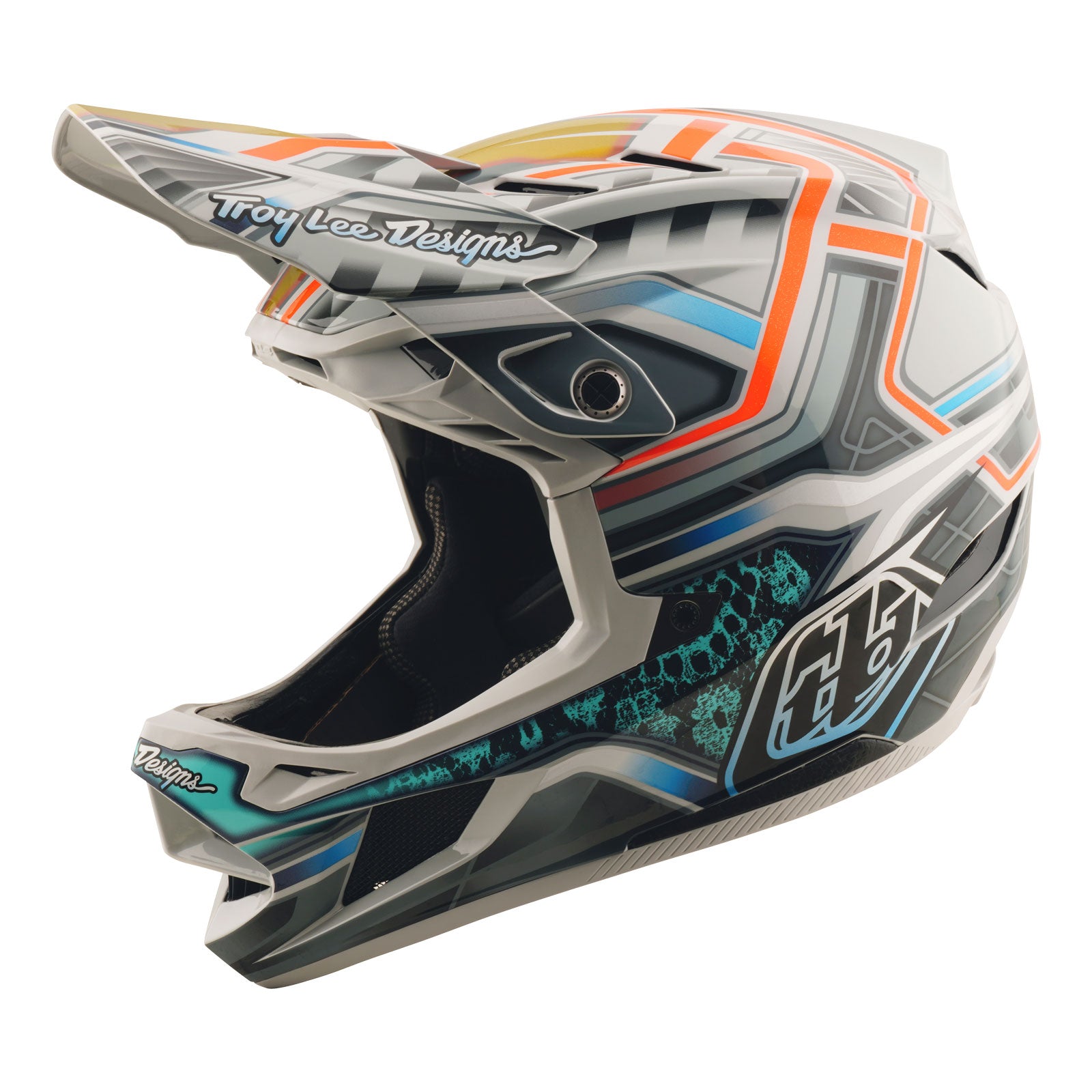 D4 Composite Helmet Lowrider Gray – Troy Lee Designs