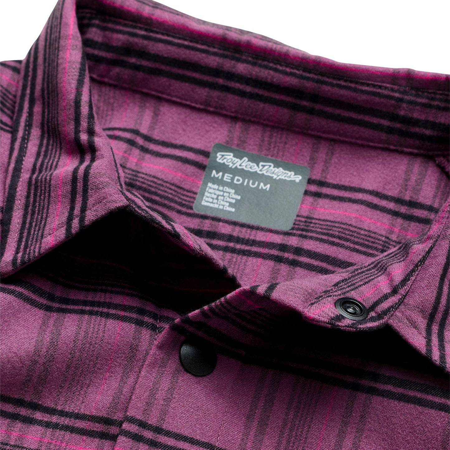 Grind Flannel Yd Plaid Deep Purp