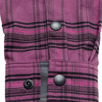 Grind Flannel Yd Plaid Deep Purp