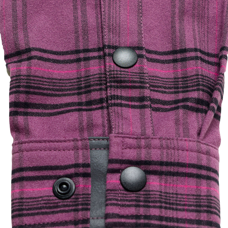 Grind Flannel Yd Plaid Deep Purp
