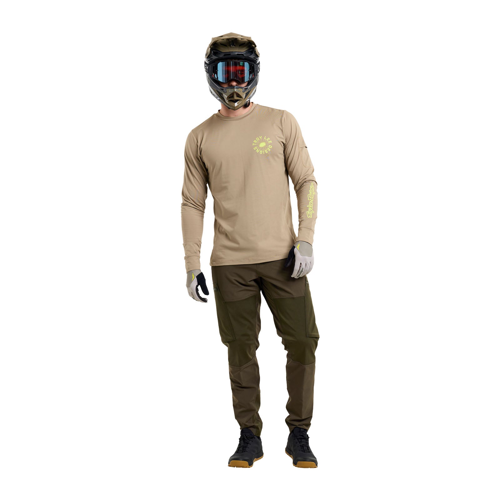 Ruckus Long Sleeve Ride Tee The Fuzz Timber – Troy Lee Designs