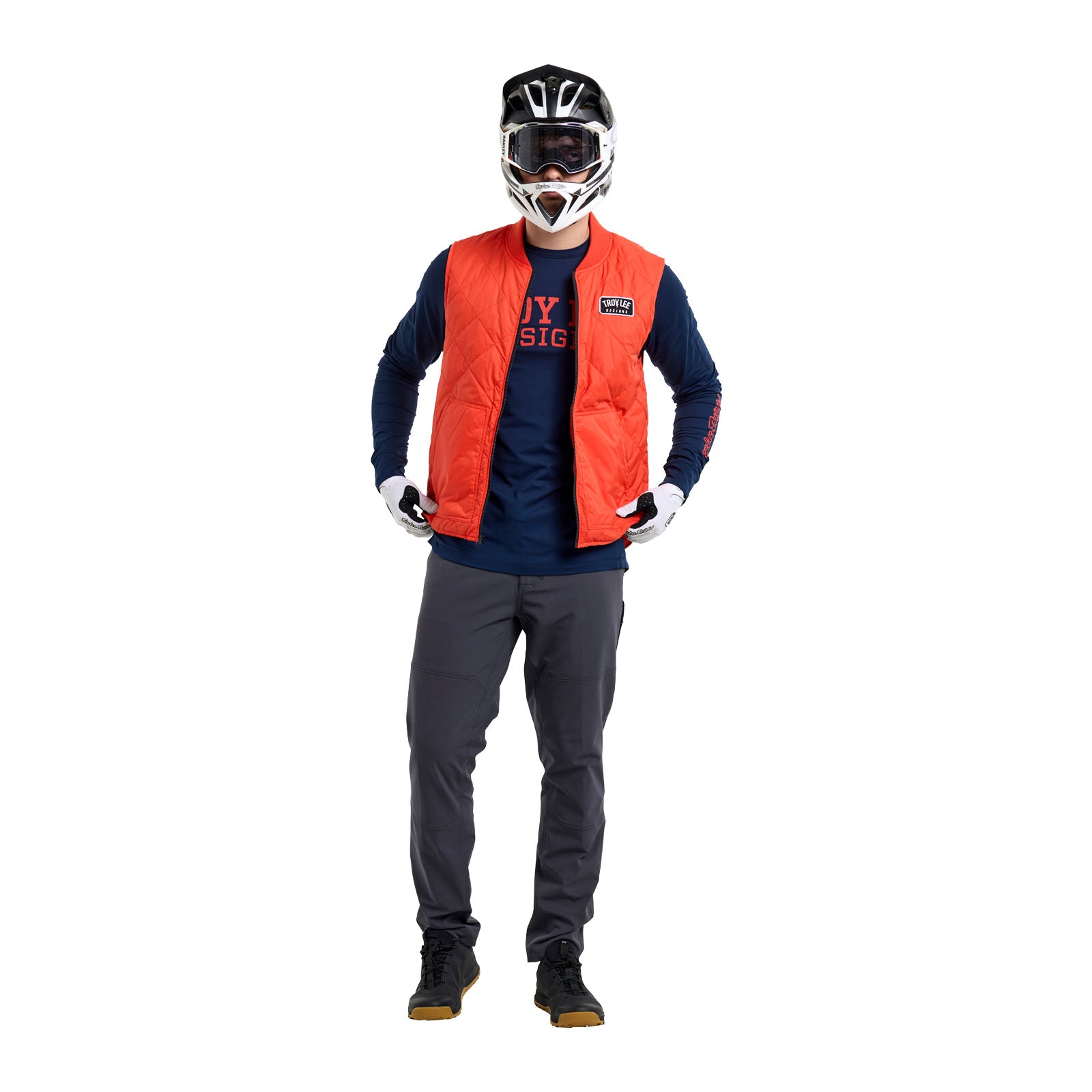Ruckus Ride Vest Mono Fuego – Troy Lee Designs