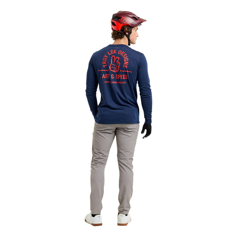 Skyline Long Sleeve Ride Tee Locals Midnight