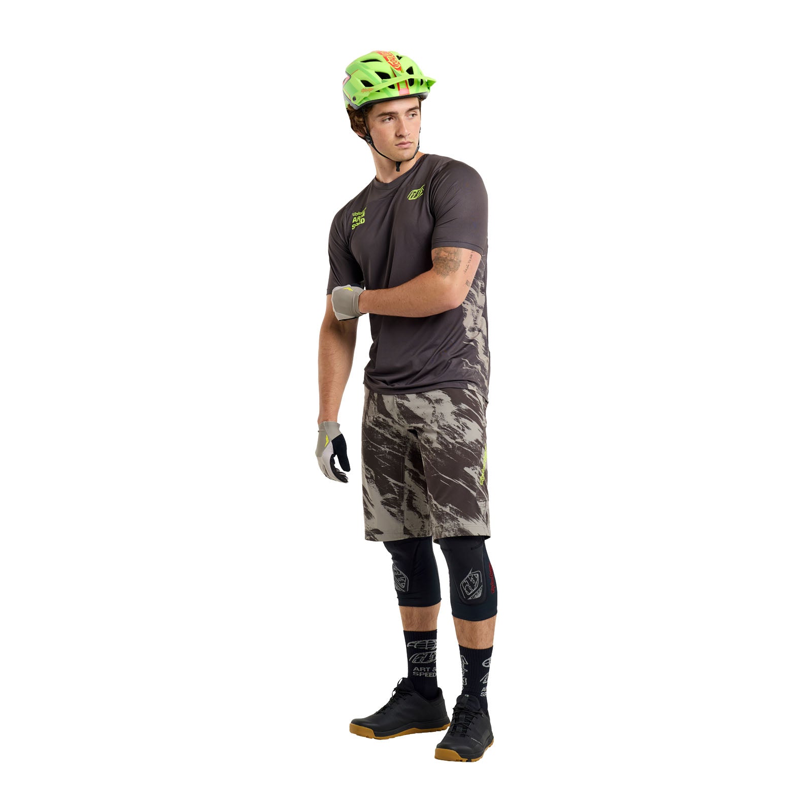 Completo Motocross Troy Lee Designs SE SECA 2010 arancione e nero enduro quad Completo Motocross Troy Lee Designs SE SECA 2010 arancione e nero enduro quad