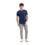 Skyline Short Sleeve Ride Tee Locals Midnight