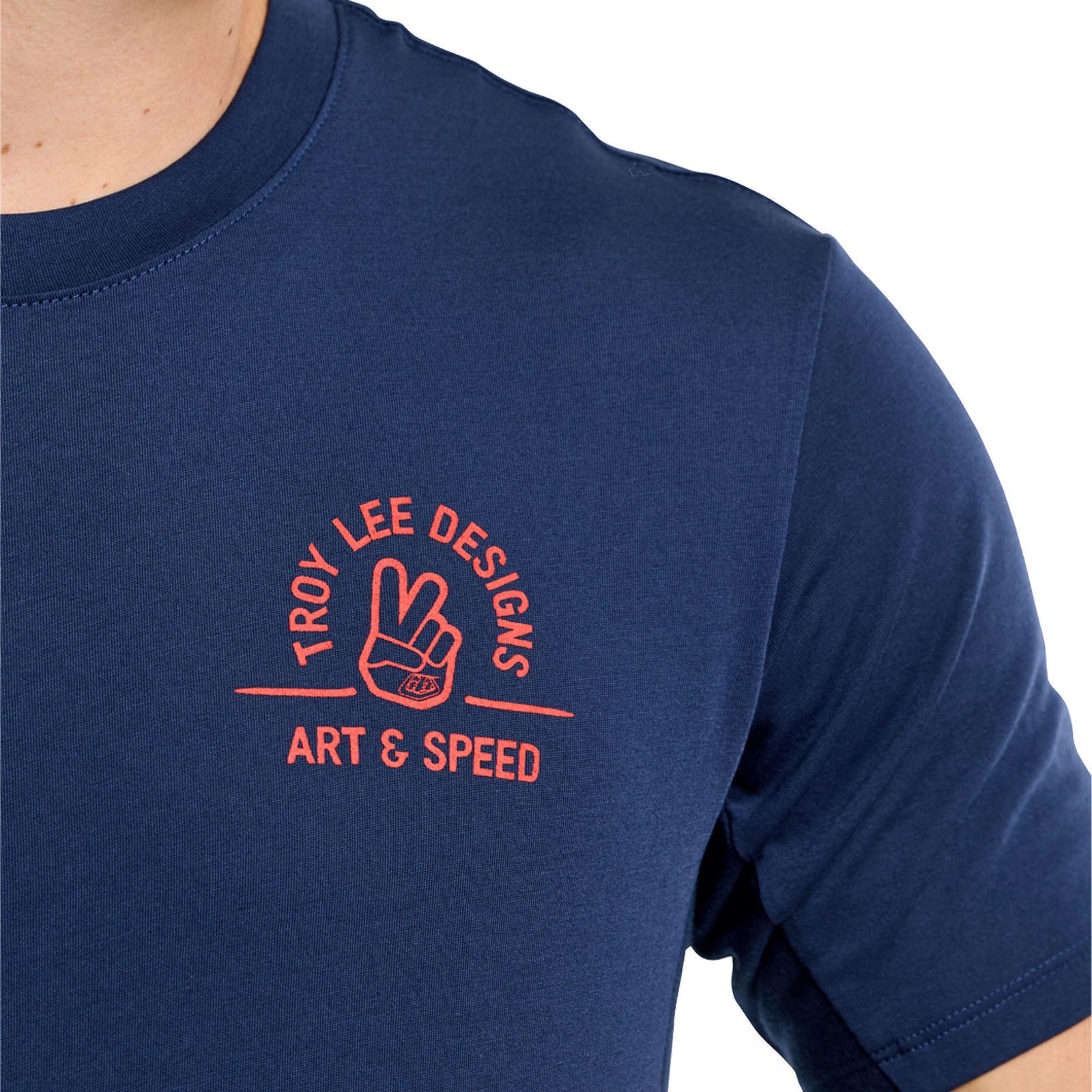 Skyline Short Sleeve Ride Tee Locals Midnight – Troy Lee Designs