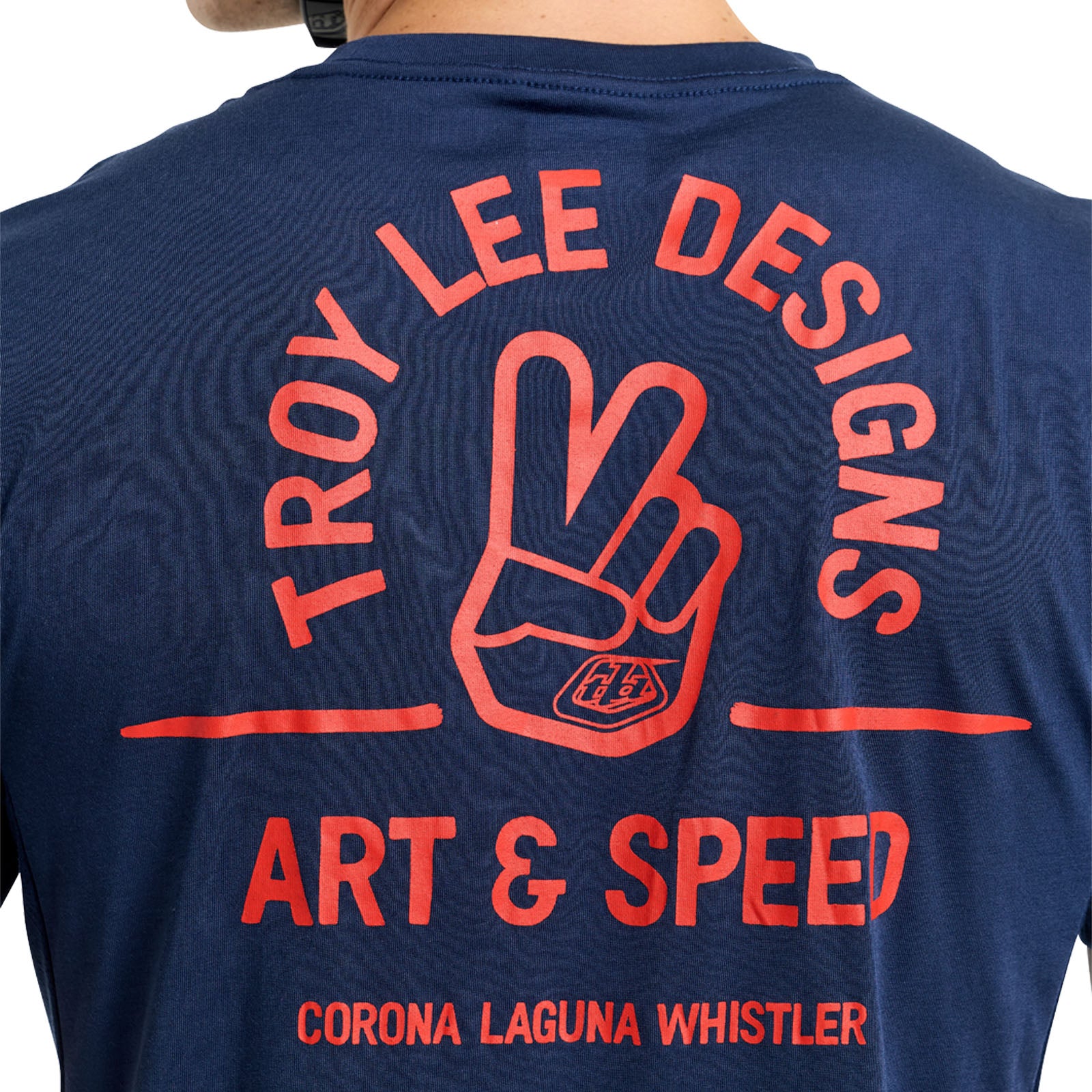 Skyline Short Sleeve Ride Tee Locals Midnight – Troy Lee Designs