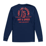 Skyline Long Sleeve Ride Tee Locals Midnight