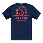 Skyline Short Sleeve Ride Tee Locals Midnight