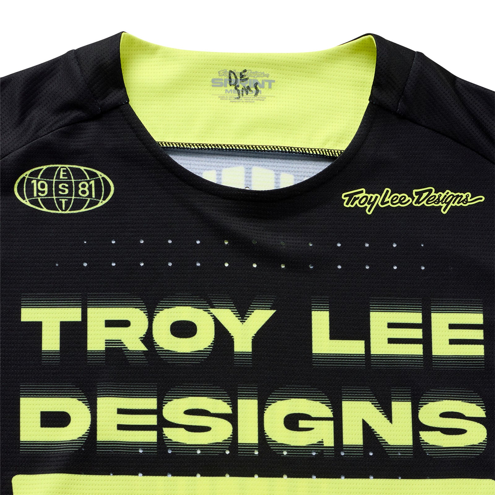 Sprint Jersey Segment Black – Troy Lee Designs
