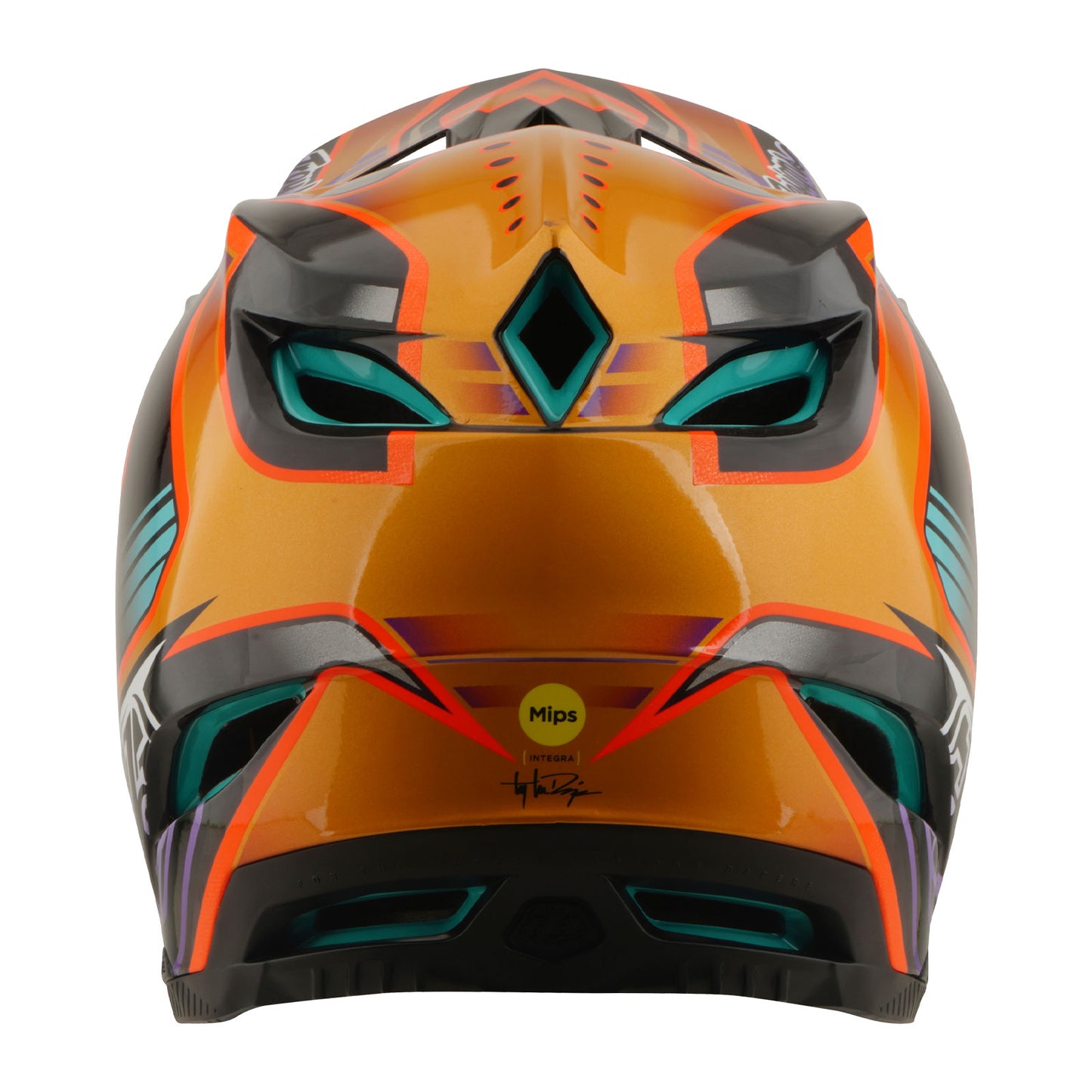 D4 Carbon Helmet Crest Gold
