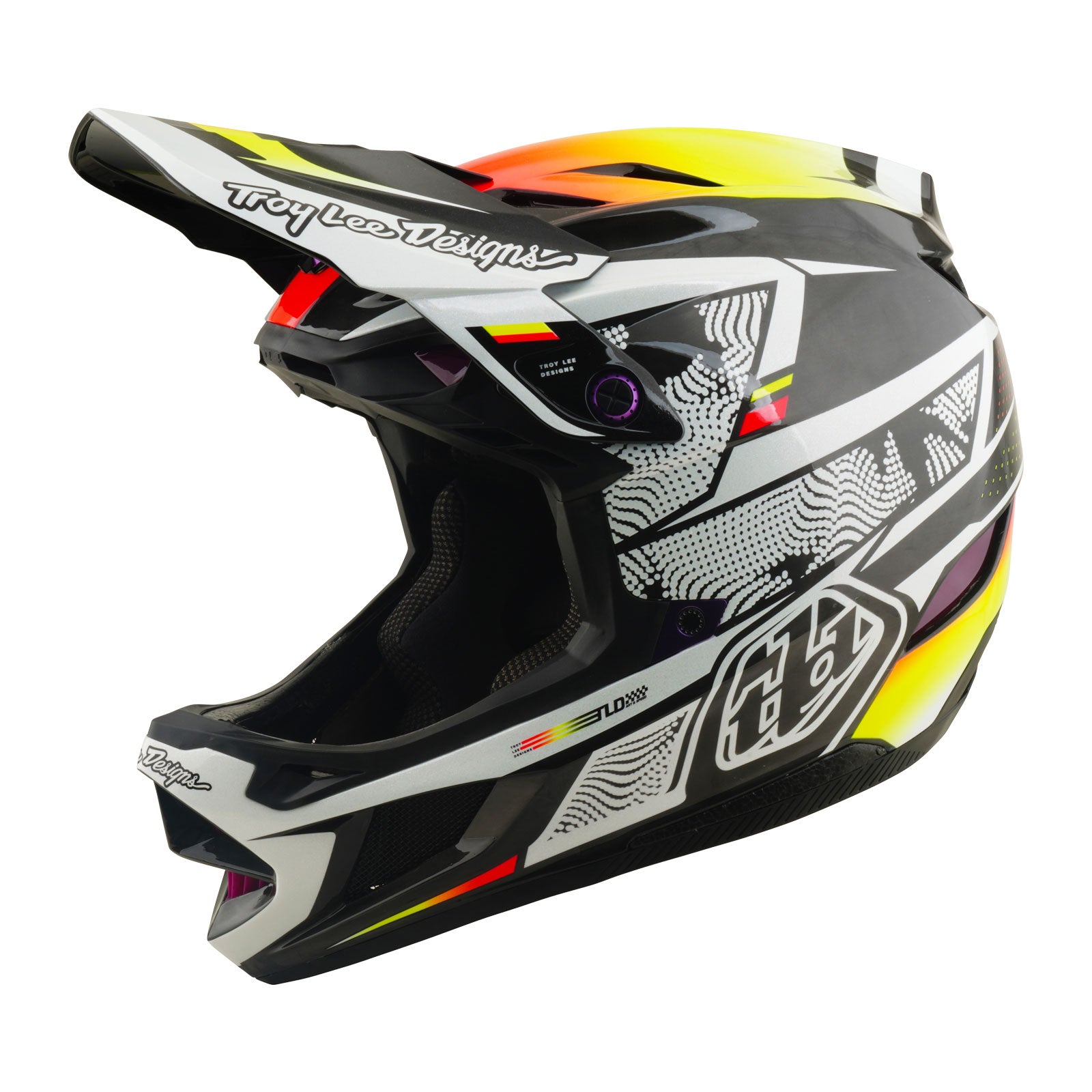 D4 Carbon Helmet Lined up Black – Troy Lee Designs