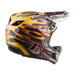 D4 Carbon Helmet Overspray Gold / Black