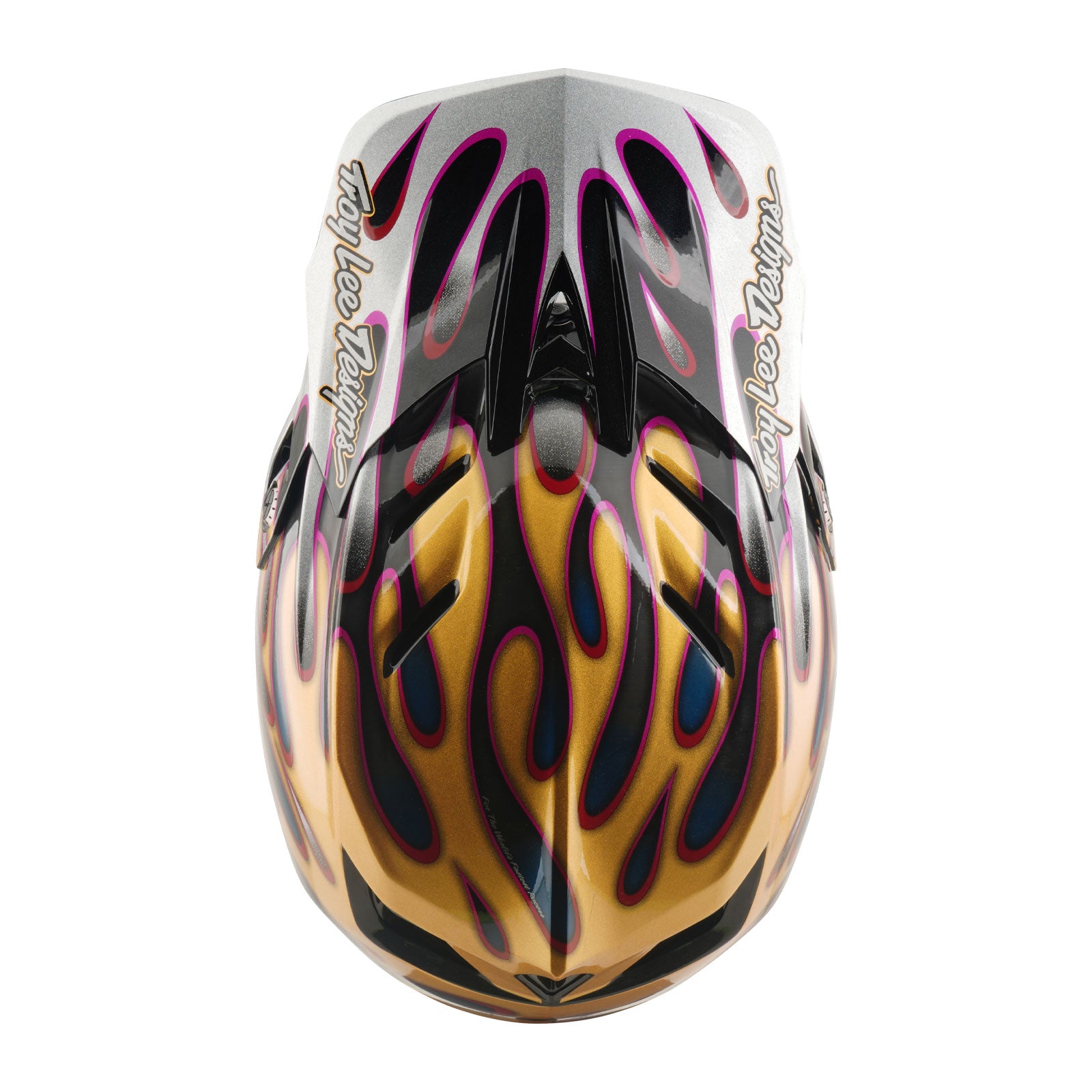 D4 Carbon Helmet Overspray Gold / Black – Troy Lee Designs