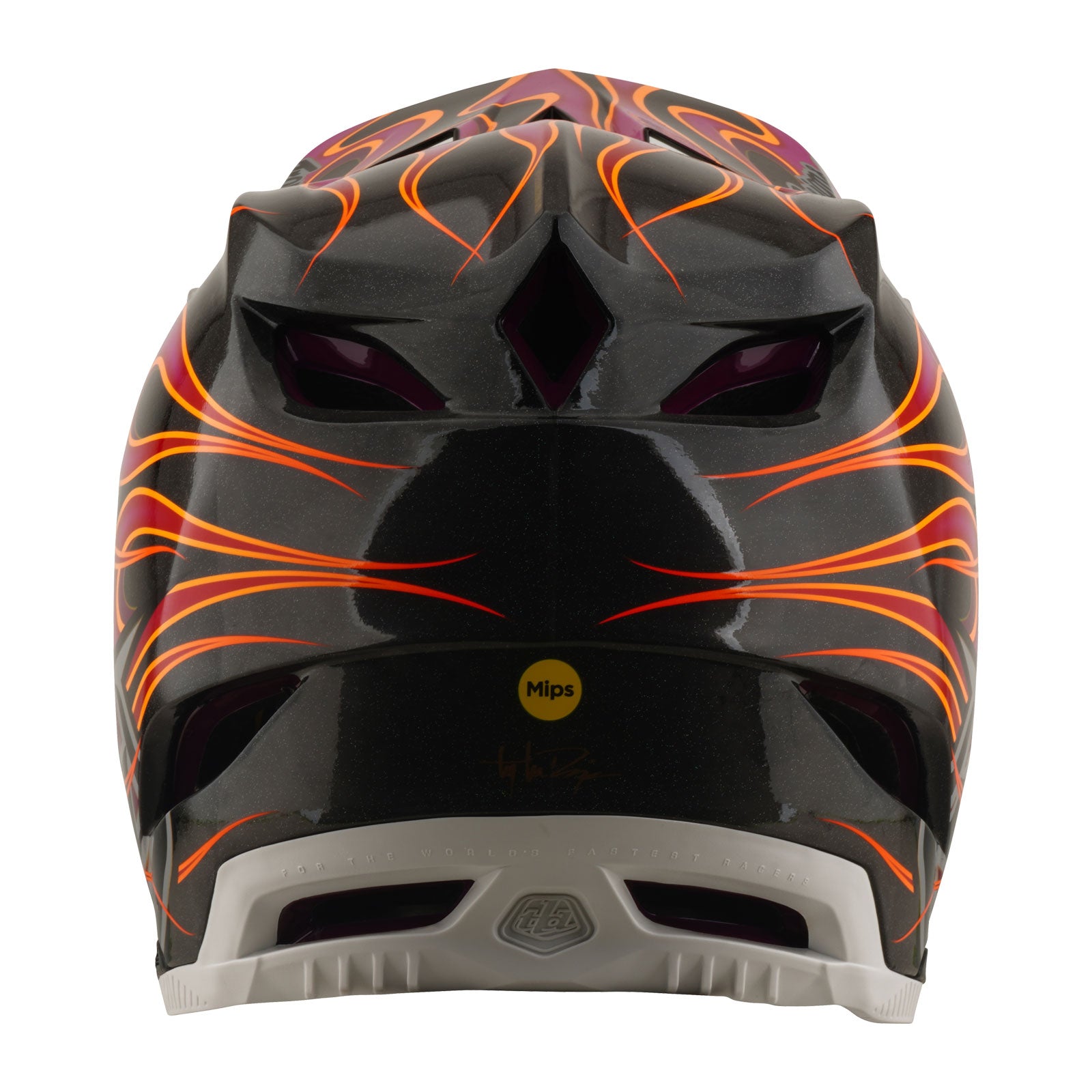 D4 Carbon Helmet Torched Carbon / Magenta – Troy Lee Designs